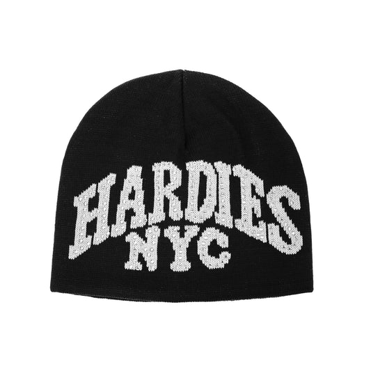 Hardies NYC Rhinestone Beanie - Black