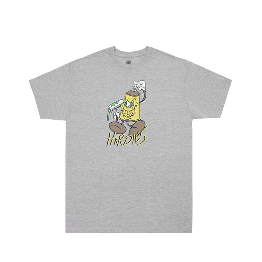 Paid 2 spray tee grey