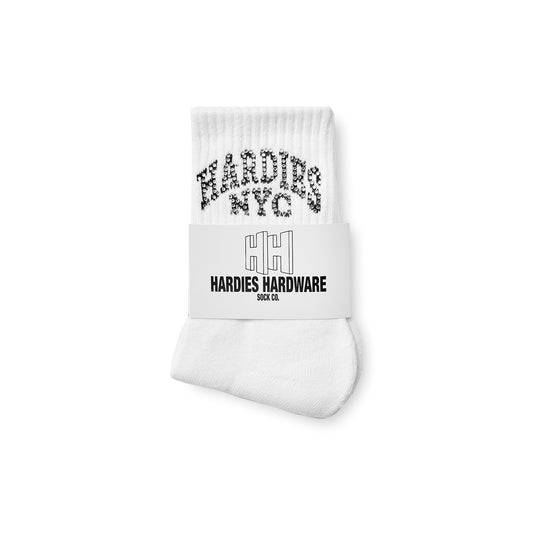 Rhinestone Quarter-Crew Sock